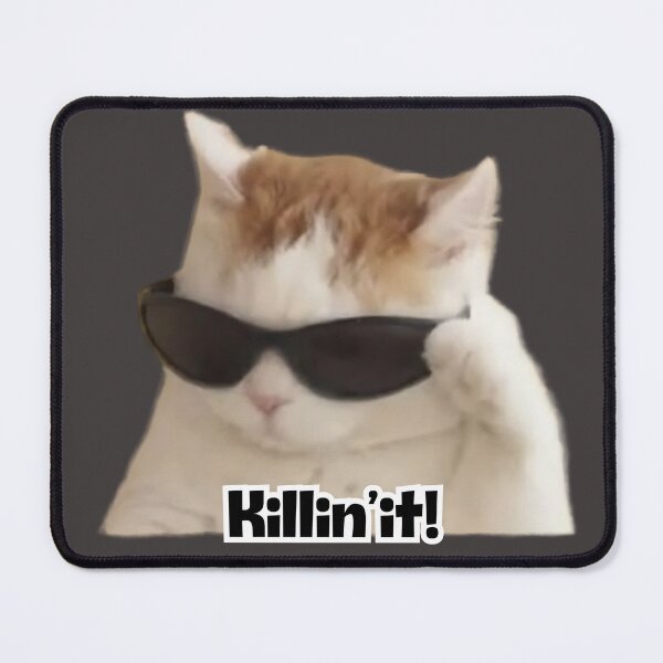 Item preview, Funny mood cat designed and sold by LadyWithLashes.