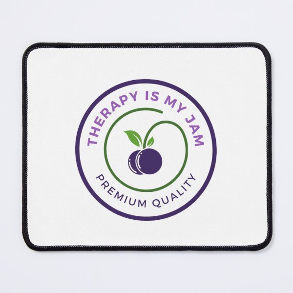 Item preview, Therapy is my jam!! Premium quality designed and sold by therapymama.