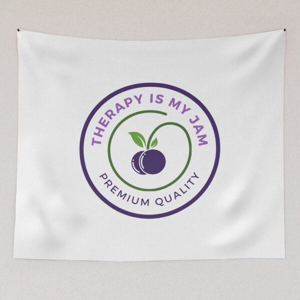 Item preview, Therapy is my jam!! Premium quality designed and sold by therapymama.