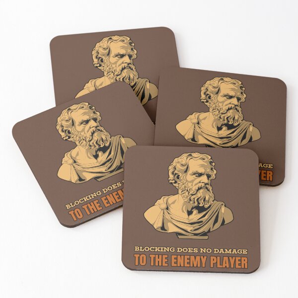 Item preview, Blocking Does NO DAMAGE to the Enemy Player. designed and sold by SuperstyleTees.