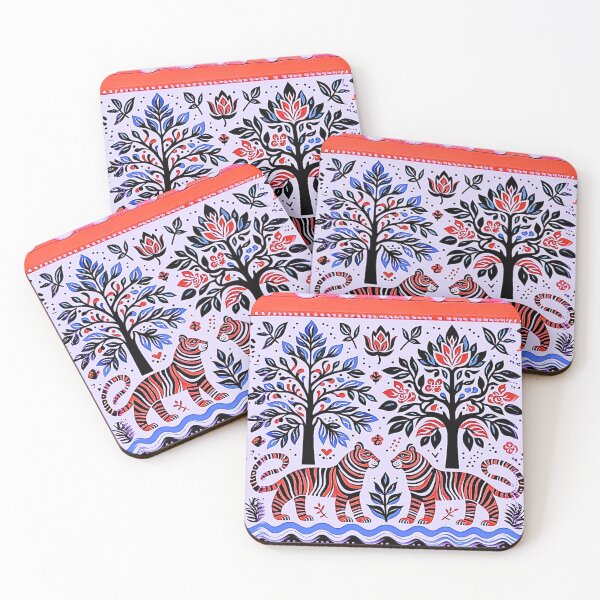 Artikelvorschau, einfaches Madhubani entworfen und verkauft von MerryCrown.