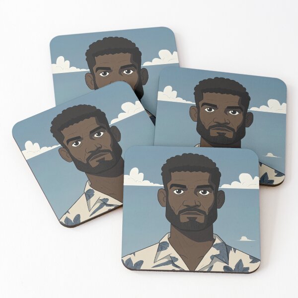 Item preview, Fijian man, portrait | Anime style designed and sold by ComicsFactory.