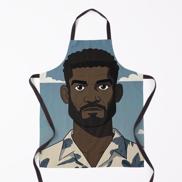 Item preview, Fijian man, portrait | Anime style designed and sold by ComicsFactory.