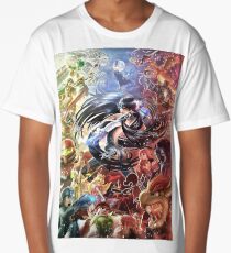 Smash 4 Bayonetta Reveal Illustration Long T-Shirt