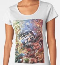 Smash 4 Bayonetta Reveal Illustration Women's Premium T-Shirt