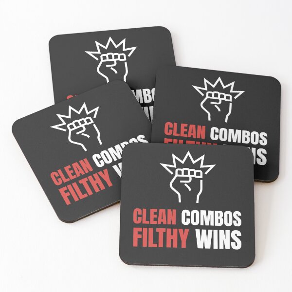 Item preview, CLEAN Combos, FILTHY Wins designed and sold by SuperstyleTees.