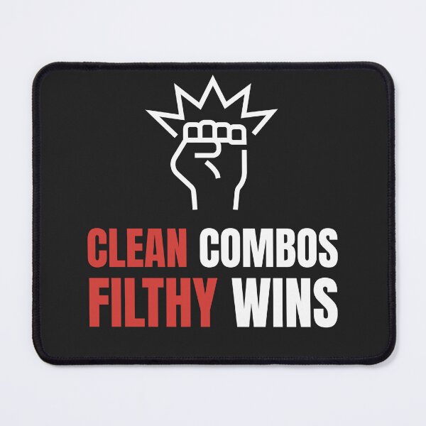 Item preview, CLEAN Combos, FILTHY Wins designed and sold by SuperstyleTees.