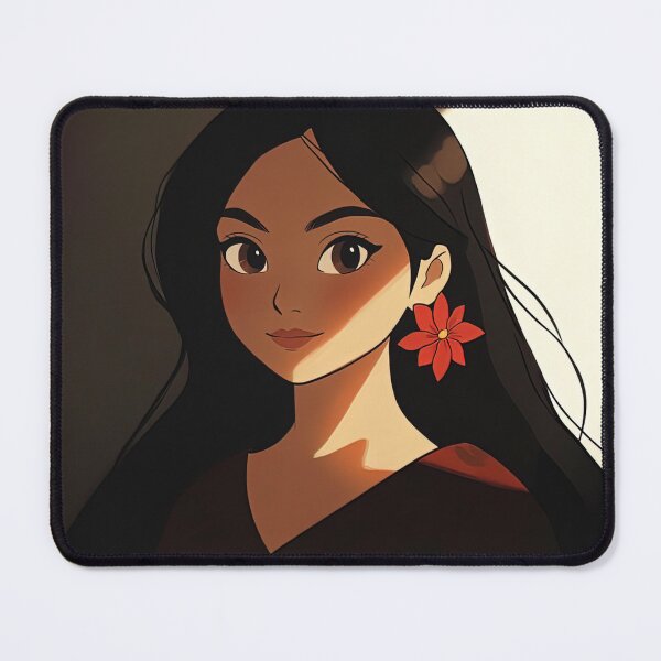 Item preview, Filipina woman, portrait | Anime style designed and sold by ComicsFactory.