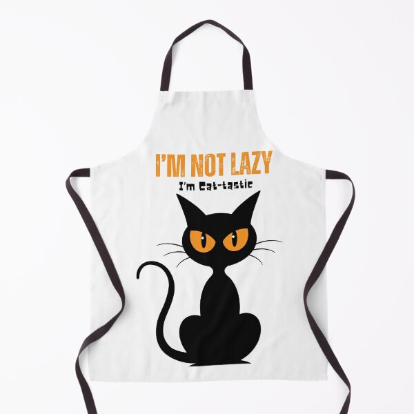 Item preview, "I’m Not Lazy, I’m Cat-tastic" Cat Lover Fun & Relaxed Design designed and sold by QuirkieCrafts.