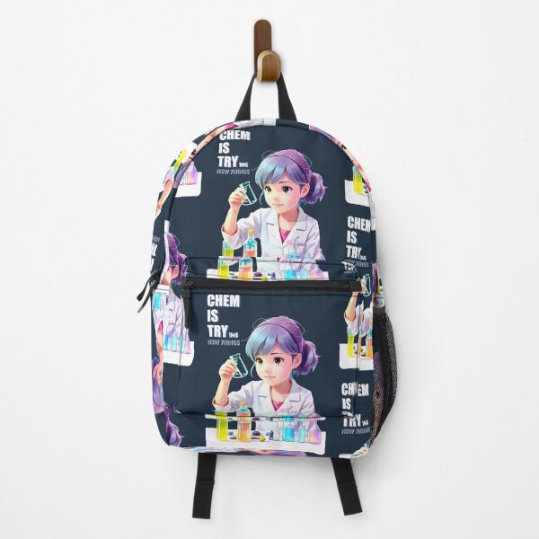 Item preview, Chemistry is trying new things. Chemistry Girl. Colors designed and sold by Alluring Strokes Repository.