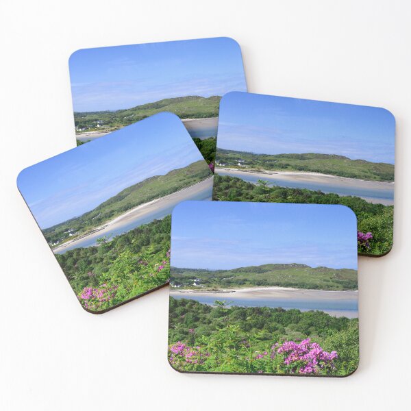 Item preview, Morar River and Silver Sands, Scottish Highlands designed and sold by Kasia Design.