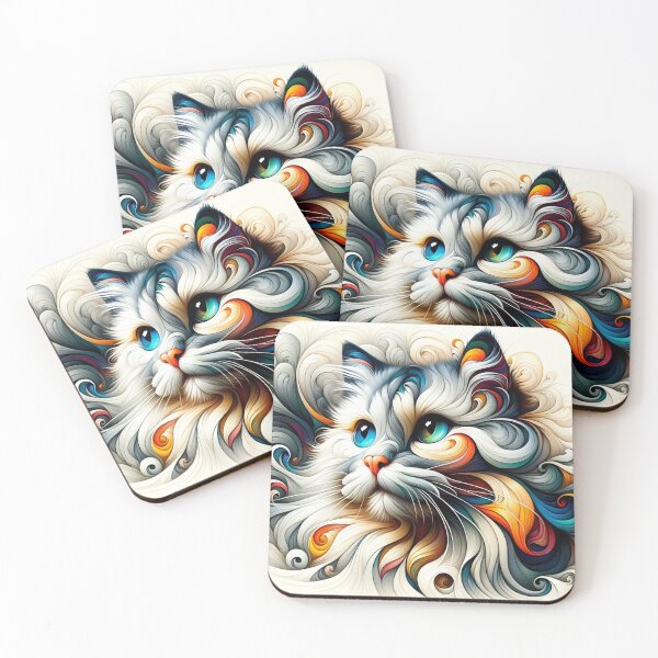 Item preview, Tiffanie Cat - Aura of Mystery designed and sold by LegademaArt.