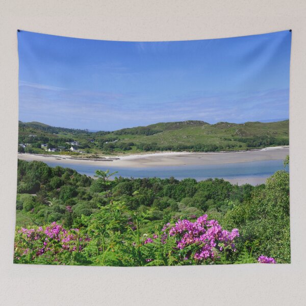 Item preview, Morar River and Silver Sands, Scottish Highlands designed and sold by Kasia Design.