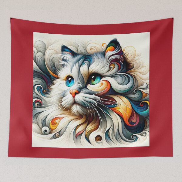 Item preview, Tiffanie Cat - Aura of Mystery designed and sold by LegademaArt.