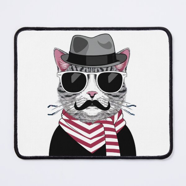 Item preview, Moustache Cat designed and sold by FusiTink.
