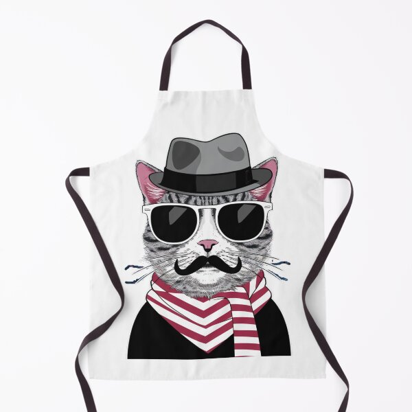 Item preview, Moustache Cat designed and sold by FusiTink.