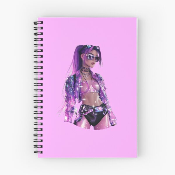 Item preview, Realistic cyber girl in pink ai illustration  designed and sold by pinkuardesign.