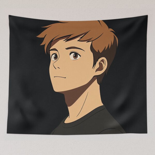 Item preview, Finnish man, portrait | Anime style designed and sold by ComicsFactory.