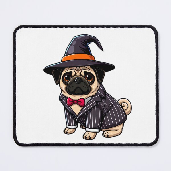 Item preview, Halloween Pug in Witchy Suit designed and sold by EpicPaws.
