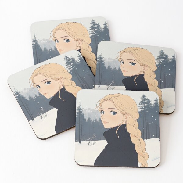 Item preview, Finnish woman | Anime style designed and sold by ComicsFactory.