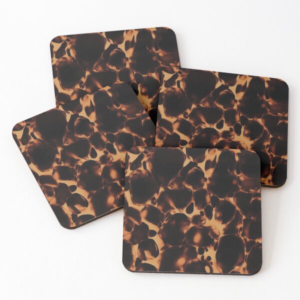 Item preview, Tortoiseshell Amber, Animal Print Abstract Pattern designed and sold by Nonsense Goods.