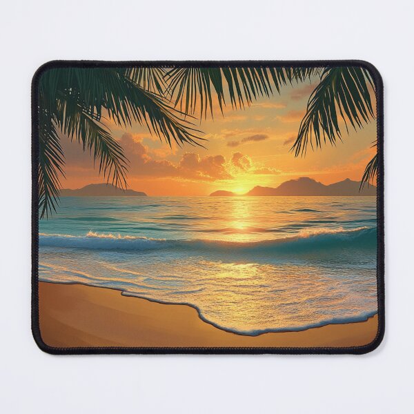 Item preview, Tropical Sunset by the Shore designed and sold by Suzana Djordjevic.
