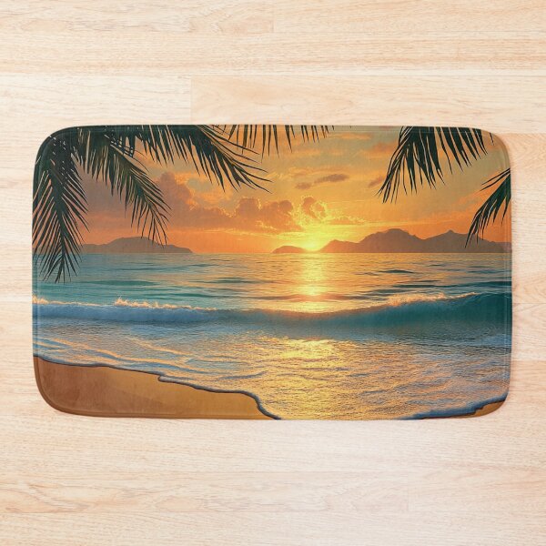Item preview, Tropical Sunset by the Shore designed and sold by Suzana Djordjevic.