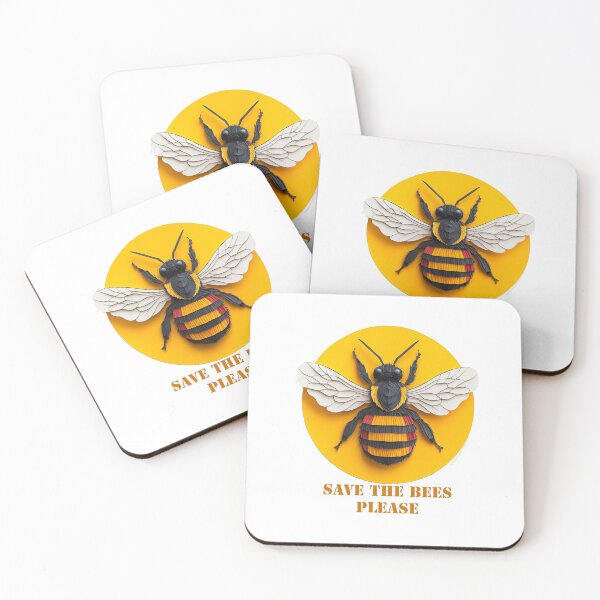 Item preview, Save the Bees! Eco-Friendly Gear for a Buzzing Planet designed and sold by Ignorant-Artist.