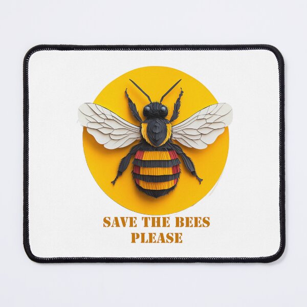 Item preview, Save the Bees! Eco-Friendly Gear for a Buzzing Planet designed and sold by Ignorant-Artist.