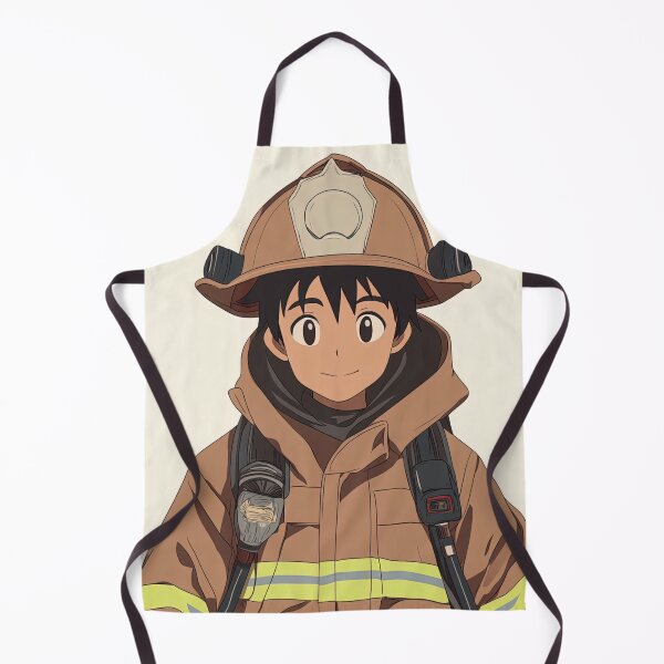 Item preview, Firefighter | Anime style designed and sold by ComicsFactory.