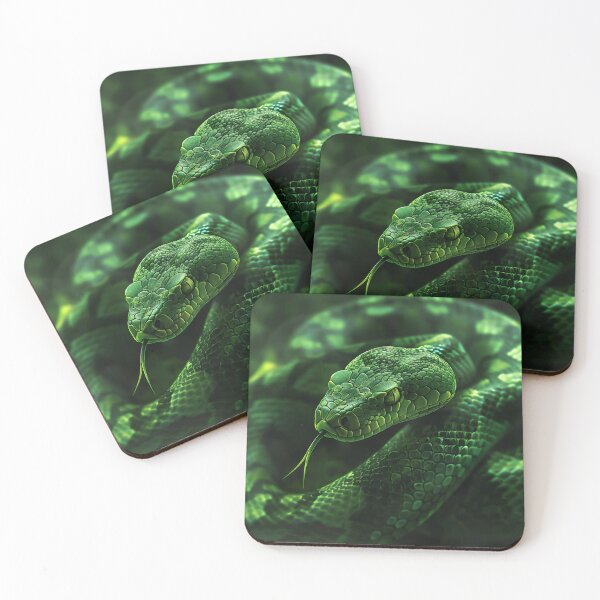 Item preview, Green snake designed and sold by valerko26.