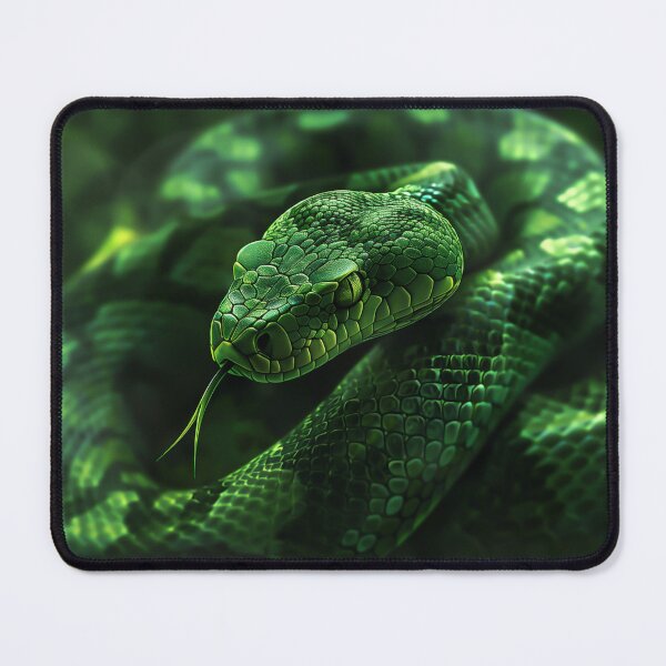 Item preview, Green snake designed and sold by valerko26.