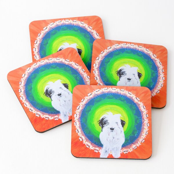 Item preview, Swiss-Tibetan Terrier Mandala designed and sold by LucyEShaw.