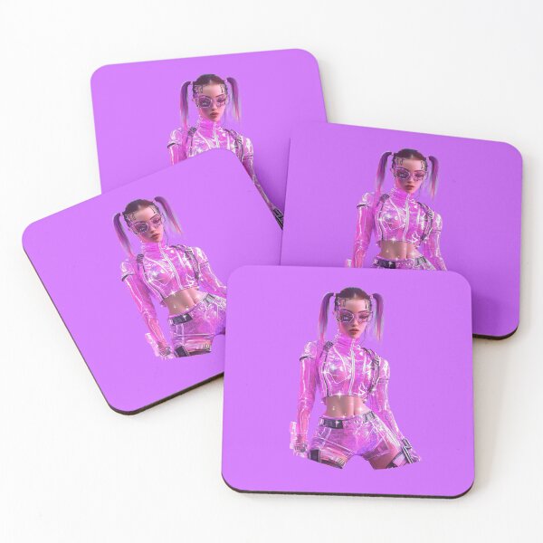 Item preview, Realistic cyber girl in pink designed and sold by pinkuardesign.