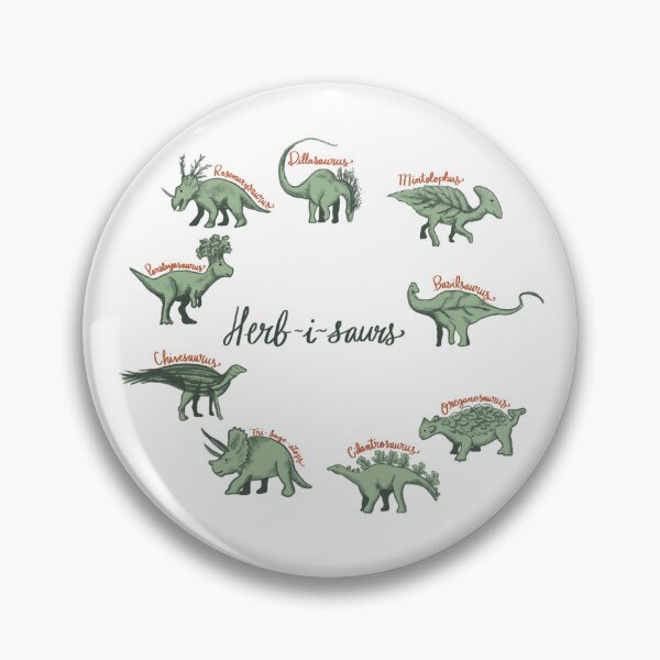 Item preview, Herb-i-saurs designed and sold by Sara Nuttle.