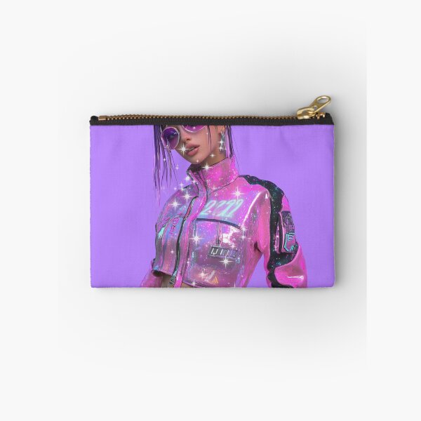 Item preview, Copy of Realistic cyber girl in pink with glasses  designed and sold by pinkuardesign.