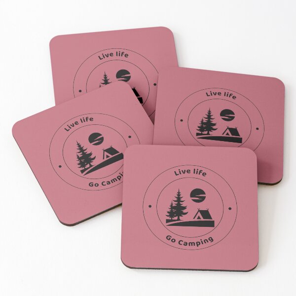 Item preview, Live life Go Camping designed and sold by ArtemInk.