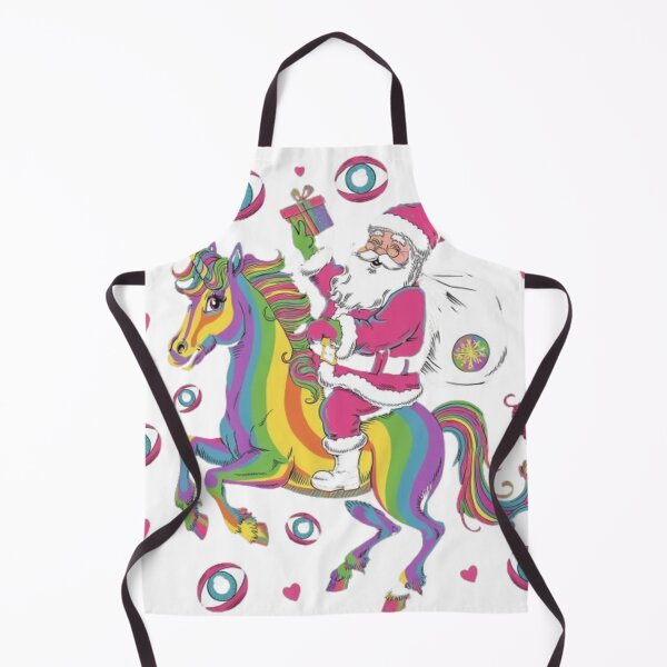 Item preview, Santa Riding a Unicorn designed and sold by XquisiteFashion.