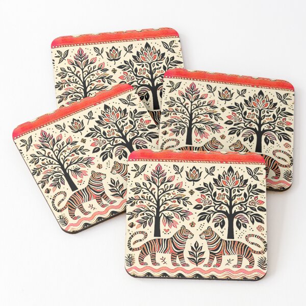 Artikelvorschau, einfaches Madhubani entworfen und verkauft von MerryCrown.