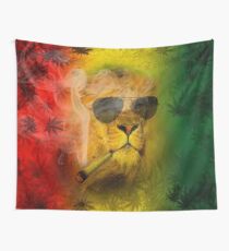 Stoner Rasta Löwe Wandbehang