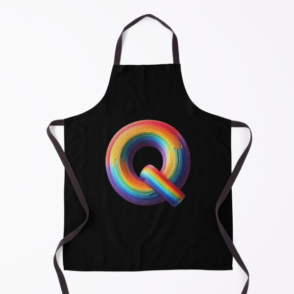 Item preview, Letter Q, Rainbow designed and sold by Myra365Art.