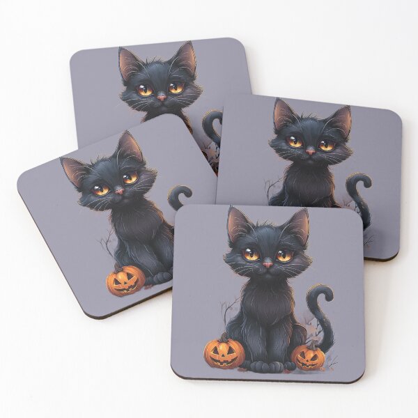 Item preview, Halloween Cute Cat designed and sold by SparroCreative.