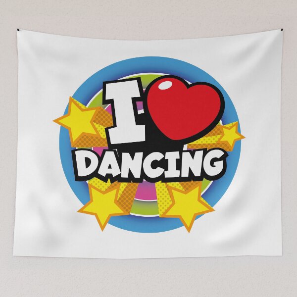 Item preview, I love dancing - POP designed and sold by Coops Clothing.