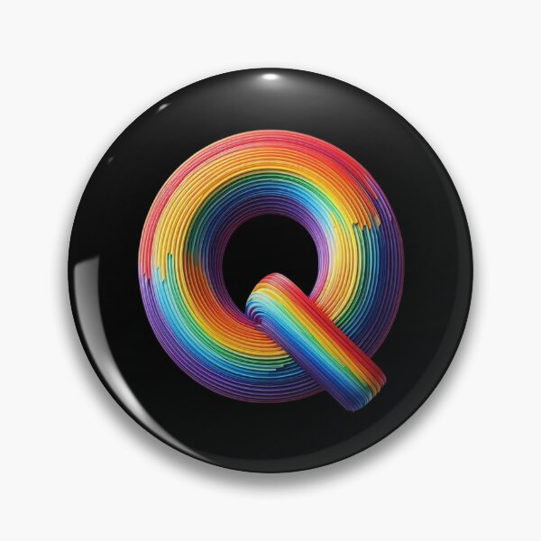 Item preview, Letter Q, Rainbow designed and sold by Myra365Art.