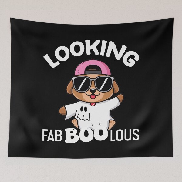 Item preview, Looking Fab BOO Lous | Fabulous Ghost Dog designed and sold by Kannan-Ravi.