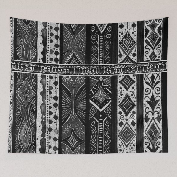Item preview, Ethnic pattern VAI40_BN designed and sold by LuCancio23.