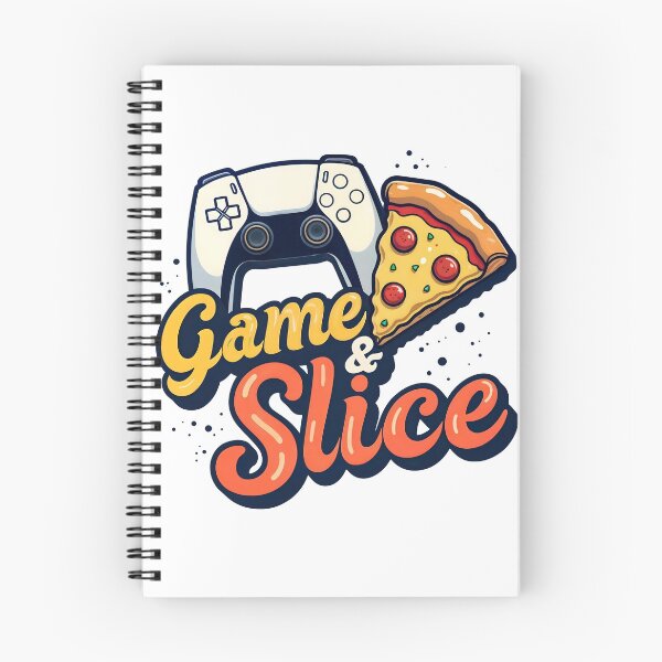 Item preview, Game & Slice - Pizza and Gaming Design designed and sold by 3T3rnalArts.