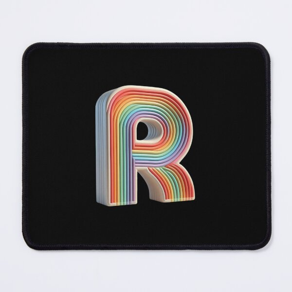 Item preview, Letter R, Rainbow designed and sold by Myra365Art.