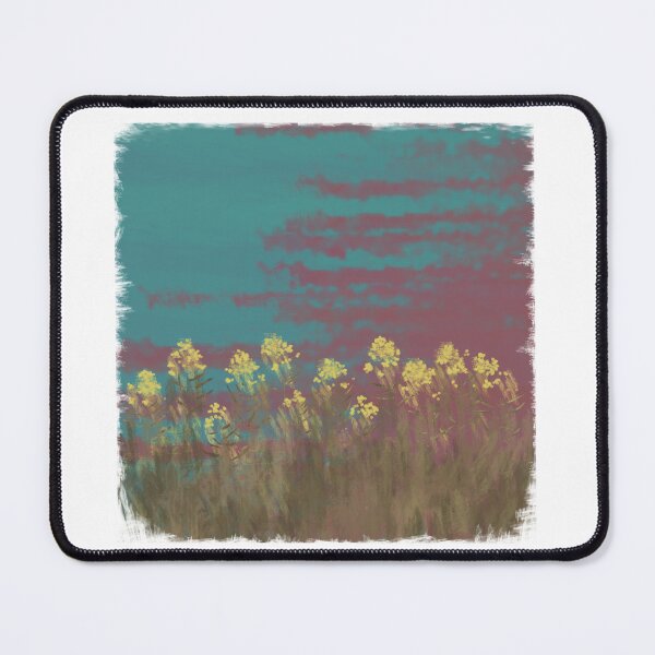 Item preview, Winter-cress meadow in the evening designed and sold by SpottedPilot.