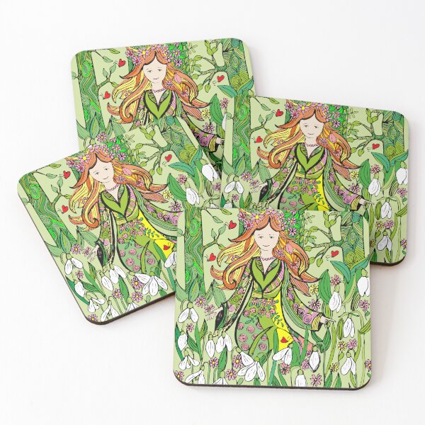 Item preview, Godess with snowdrops designed and sold by Droomvallei.